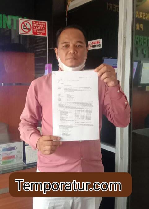 Masyarakat Laporkan Dugaan Tindak Pidana Korupsi Belanja Paket Travel Umrah Anggaran APBD Tahun 2022 Ke Kejaksaan Negeri PALI