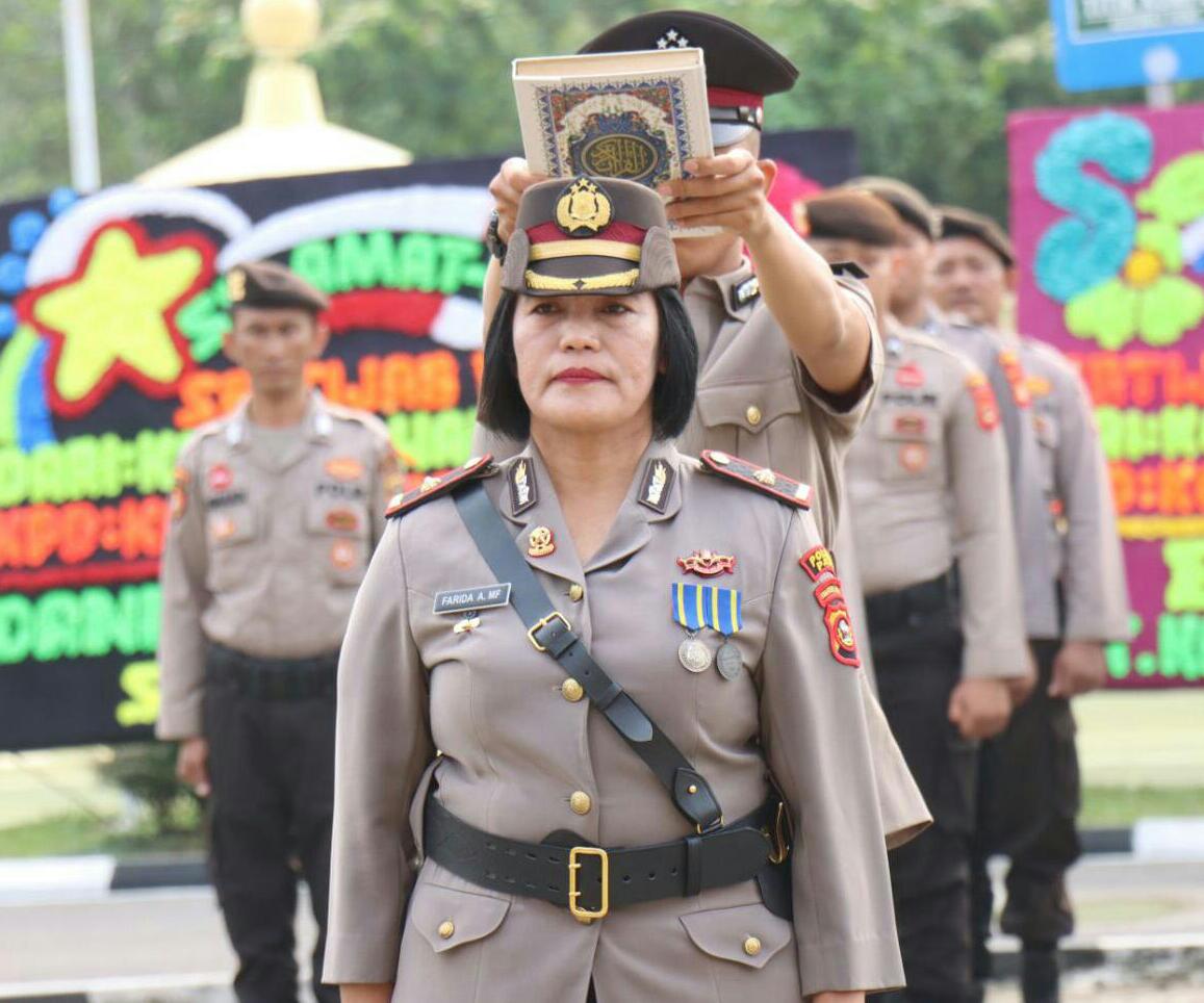 KOMPOL Farida Aprillah SH, Resmi Menjabat Sebagai Wakil Kepala (Waka) Kepolisian Resort PALI Polda Sumsel