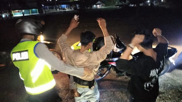 Demi Menjaga Kamtibmas dan Gangguan Lainnya, Satuan Samapta Polres PALI Gelar Kegiatan Patroli Printis Presisi