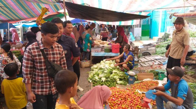 Polsek Tanah Abang Lakukan sidak Pemantauan Harga Barang Kebutuhan Pokok