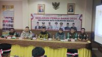 Kapolsek Setu Hadiri Deklarasi Pemilu Damai 2024