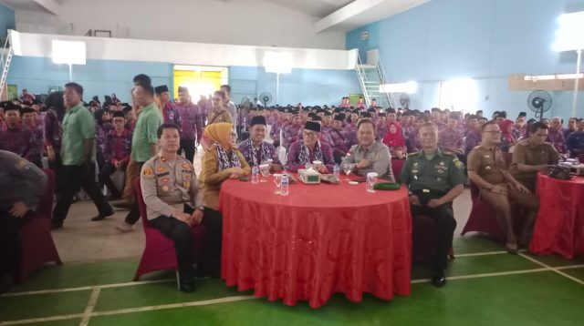 Polsek Talang Ubi Menghadiri Pengukuhan Pengurus Persatuan Perangkat Desa Indonesia ( PPDI )