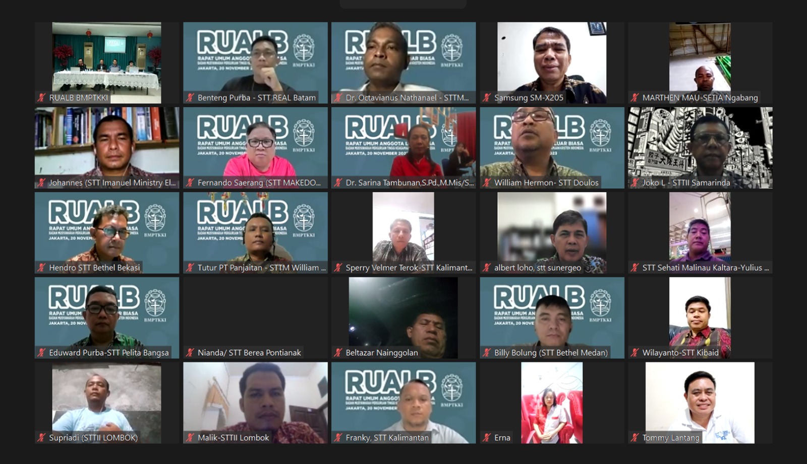 Rapat Umum Anggota Luar Biasa BMPTKKI menetapkan Dr. F. Irwan Widjaja sebagai Ketua Umum Baru