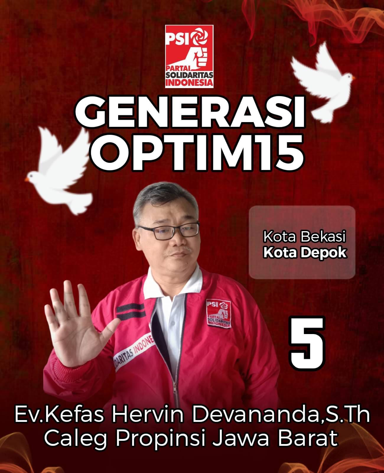 Kefas Hervin Devananda,STh Mundur Sebagai Sekjend Relawan GF1, Bergabung di “Kawal Gibran Bersama” (KGB)