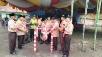 Polsek Penukal Abab Hadiri Kegiatan Pembukaan Perkemahan Akhir Tahun (Perata) Tahun 2023 Tingkat Penggalang SD/SMP Kwartir Ranting Abab