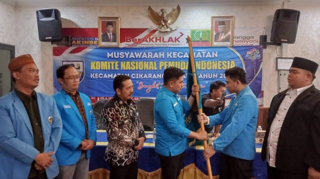 DPD KNPI Lanjutkan Muscam, DPK KNPI Cikarang Barat Dikukuhkan