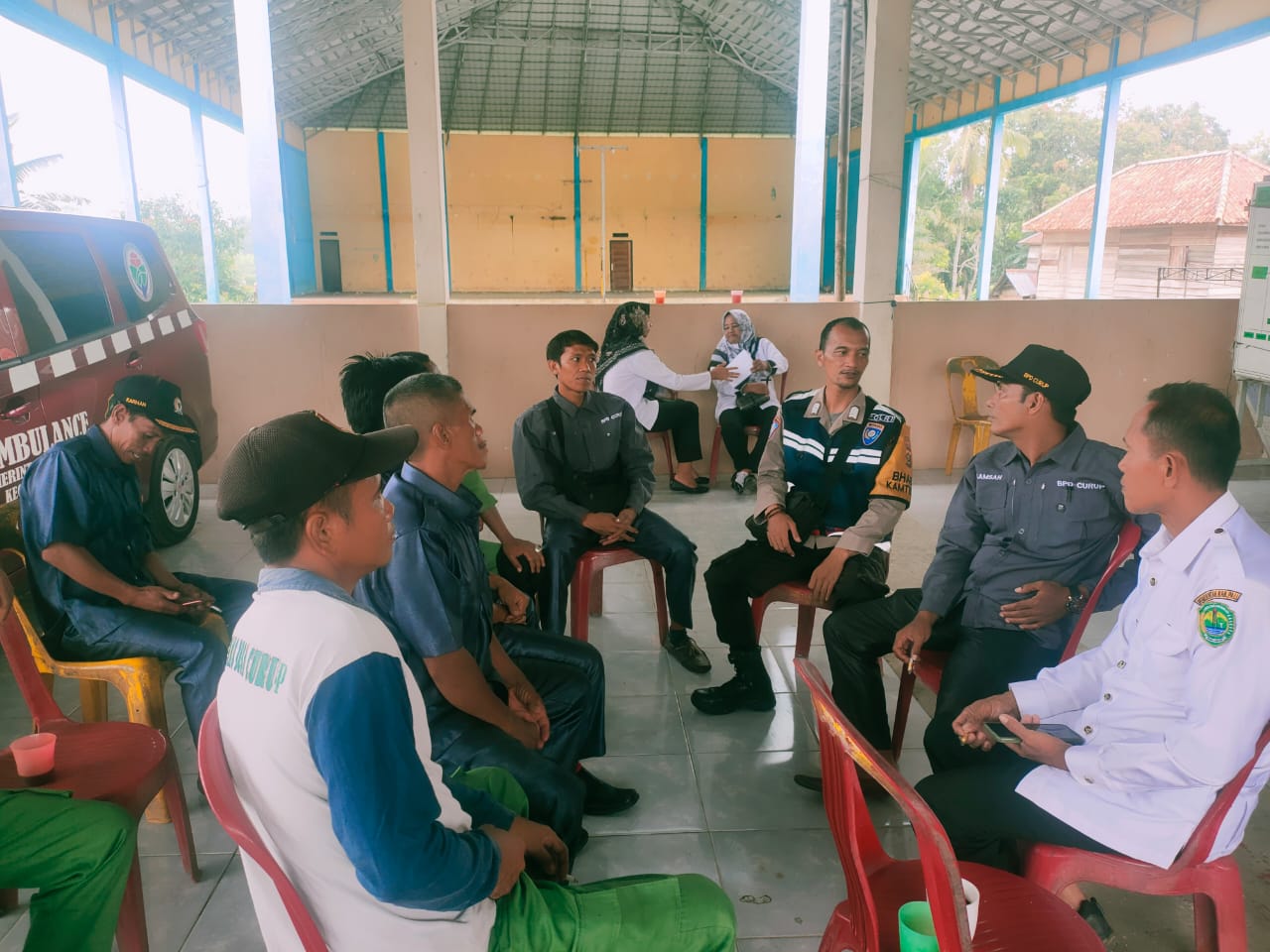 Untuk Menyerap Aspirasi Masyarakat Polsek Tanah Abang Gelar Kegiatan Jum’at Curhat