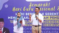 Jalan Sehat Bersama TPPK, Pj Bupati Bekasi Ajak Seluruh Guru Cegah Kekerasan di Sekolah
