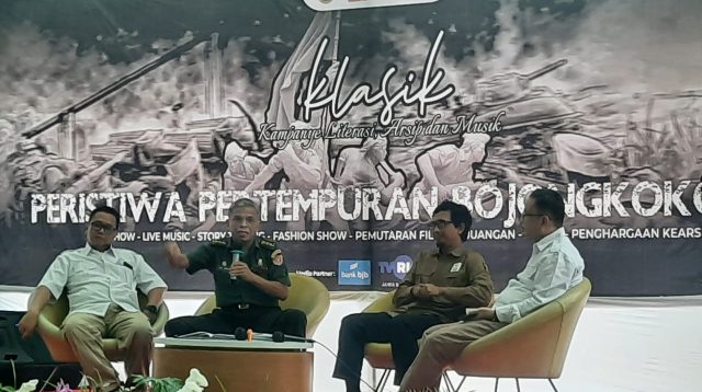 Dispusipda Jabar Kenalkan Kisah Heroik Bojong Kokosan pada Generasi Muda