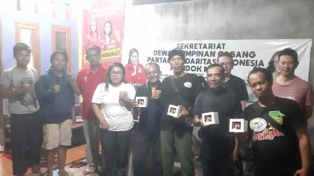 Para  Kader Forkabi  Datangi Sekretariat DPC PSI Pondok Melati Diskusi Kebangsaan “Jaga Kampung Kite”