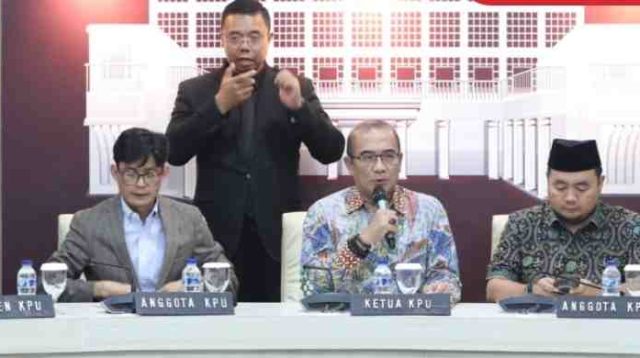 KPU Resmi Umumkan Daftar Calon Tetap (DCT) Pemilu 2024