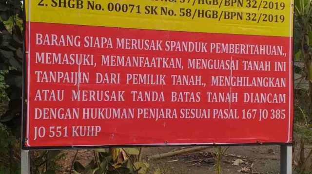 Nama Mantan Bupati Purwakarta DM disebut dalam Sengketa Tanah Babakan Cikao?