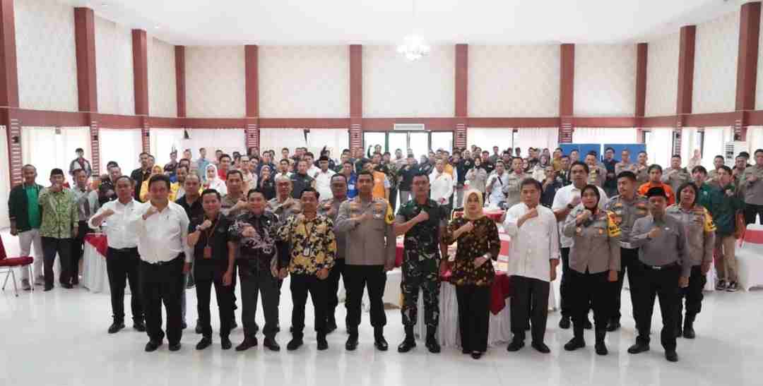 Jelang Pemilu  2024, Kapolres Gelar Coffe Morning Bersama Forkopimda dan Ketua Partai Se-Kabupaten Bekasi
