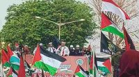 Aksi Bela Palestina di Bekasi dihadiri Ribuan Massa