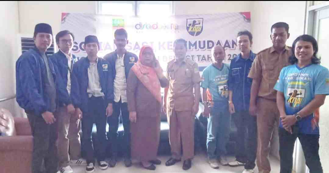 Sosialisasi DPD KNPI Kabupaten Bekasi ke Kacamatan Karangbahagia