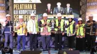 Dinas SDABMBK Kabupaten Bekasi Gelar Uji Kompetensi Sertifikasi Tenaga Terampil Konstruksi