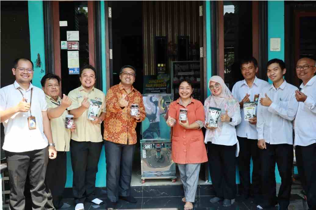 Tingkatkan  IKM efGeeN Olahan Kopi di Kalsel, Kemeperin Ciptakan Inovasi Baru