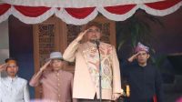 Menag  Yaqut Cholil Qoumas  Pimpin  Upacara Hari Guru Nasional