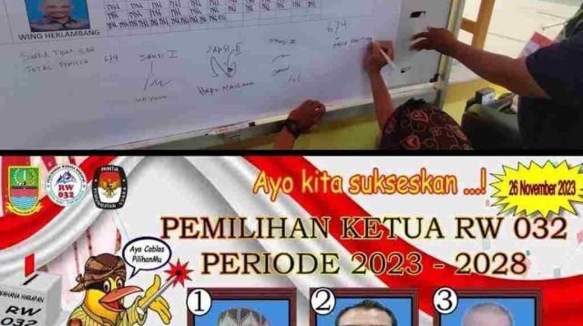 Jamirun Terpilih Jadi Ketua RW 32 di Perumahan Wahana Harapan