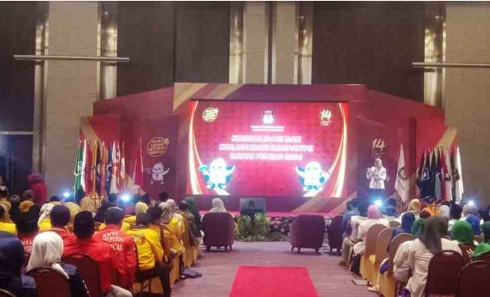 KPUD Karawang Gelar Deklarasi dan Konsolidasi Pemilu Damai 2024