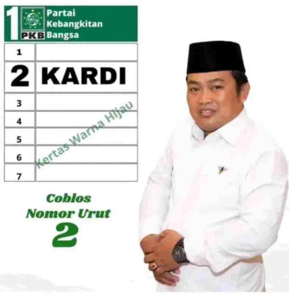 Kardi Caleg PKB DPRD Kabupaten Bekasi Dapil 4 ” Pilih Kardi Bae”