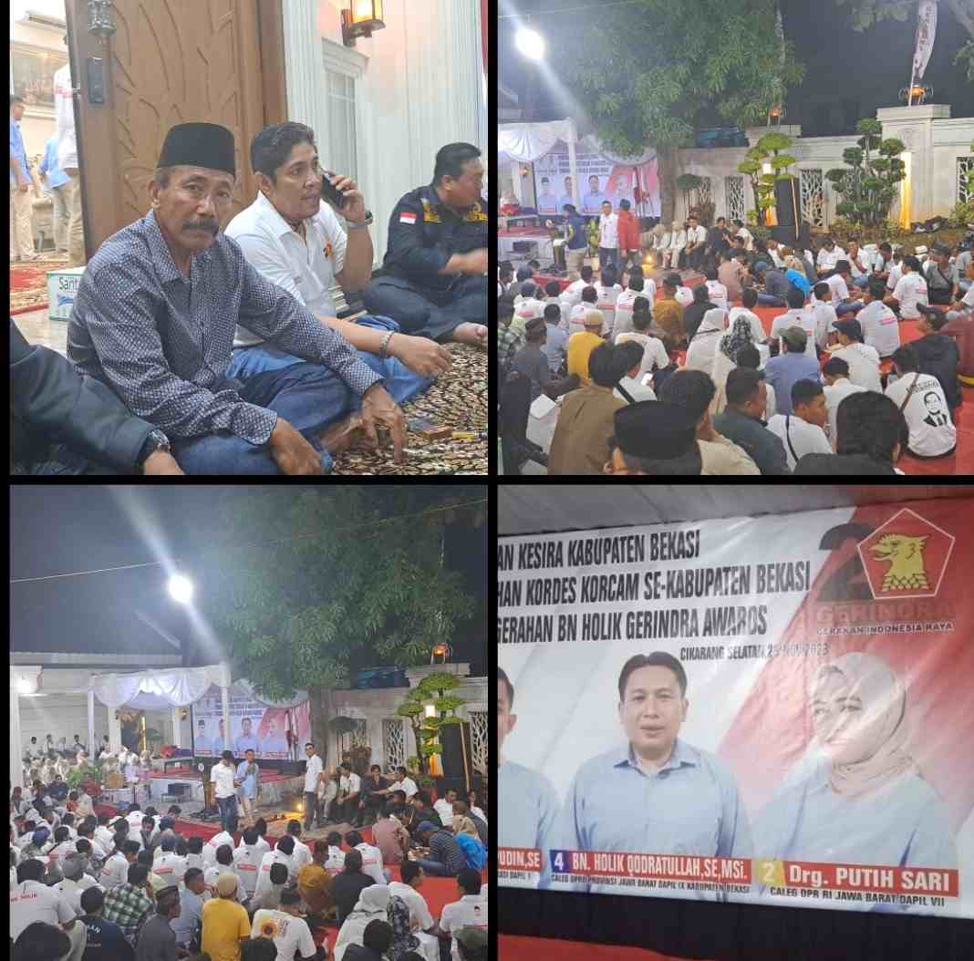 Pengukuhan Tim Kemenangan BN Holik Qodratullah Caleg DPRD Provinsi Jabar