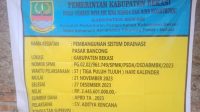 Viral…. Proyek Miliaran Rupiah Di Keluhkan Warga Kampung Gandu Desa Sukamulya Kecamatan Sukatani Kabupaten Bekasi