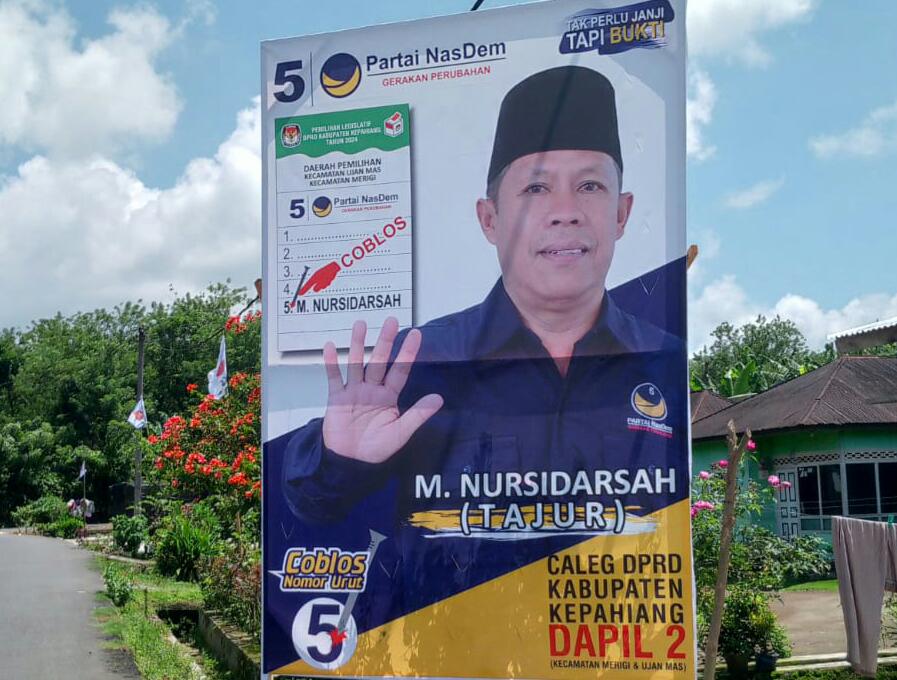 Nursidarsah (Tajur) Caleg DPRD Kabupaten Kapahiang, Siap Mengemban Tugas Sebagai Wadah Aspirasi Masyarakat