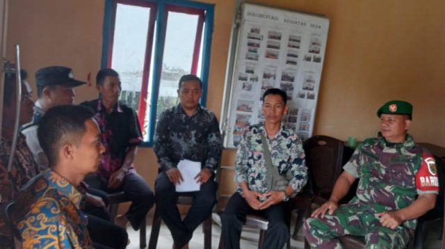 Dalam Upaya Mempererat Silaturahmi, Polres PALI Melalui Polsek Tanah Abang Menyelenggarakan Jum’at Curhat