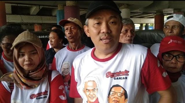 Relawan BARABAJA Ganjar-Mahfud Gelar Kampanye Blusukan Serentak di Jakarta Utara