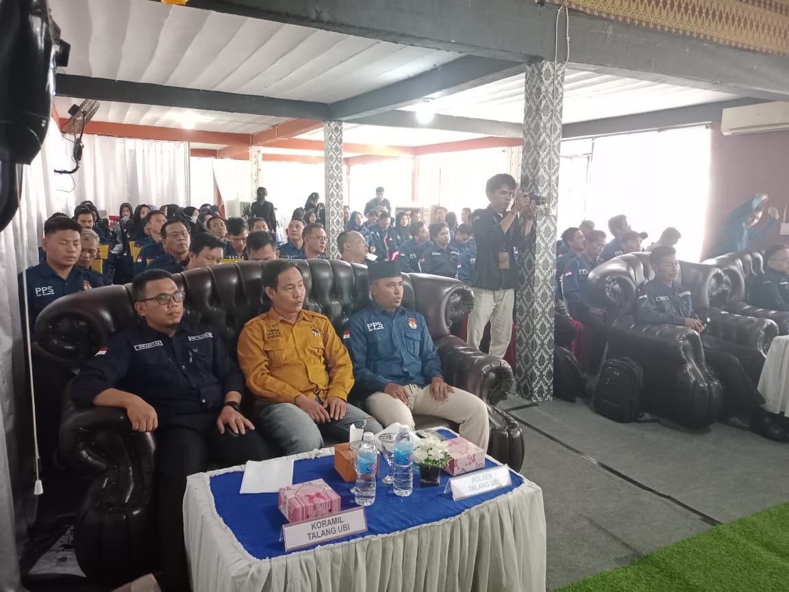 Polsek Talang Ubi Hadiri Bimbingan Teknis ( BIMTEK ) Pembentukan KPPS