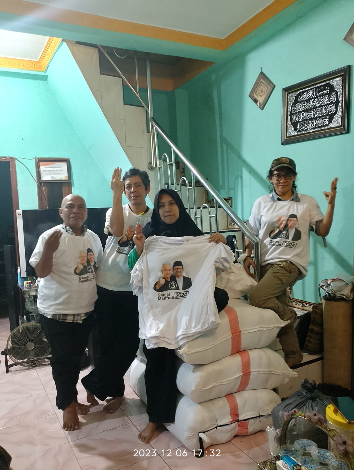 Plt Sekjen GF1 Bunda Zege : Jaringan Relawan GF1 Lakukan  Kampanye dan Sosialisasi Blusukan Ganjar – Mahfud 