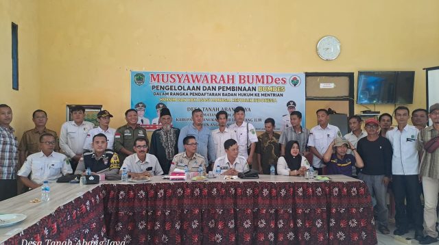 Polsek Tanah Abang Hadiri Musyawarah BUMDES Dalam Rangka Pendaftaran Badan Hukum Bumdes