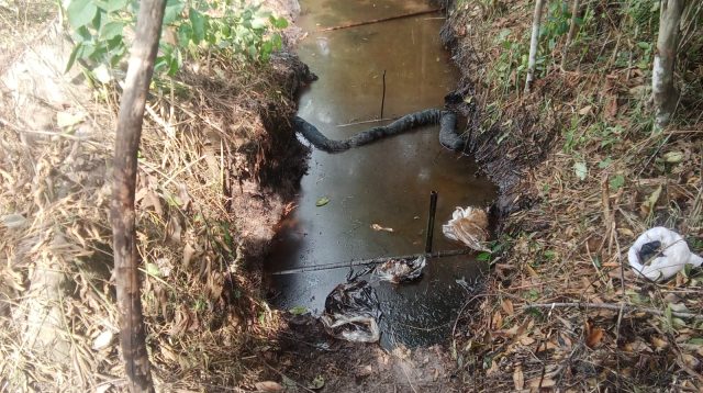 Diduga Akibat Kelalaian Pihak PT.Pertamina Hulu Rokan Zona 4 Adera Field, Menyebabkan Kerugian Bagi Masyarakat Dan Lingkungan Hidup