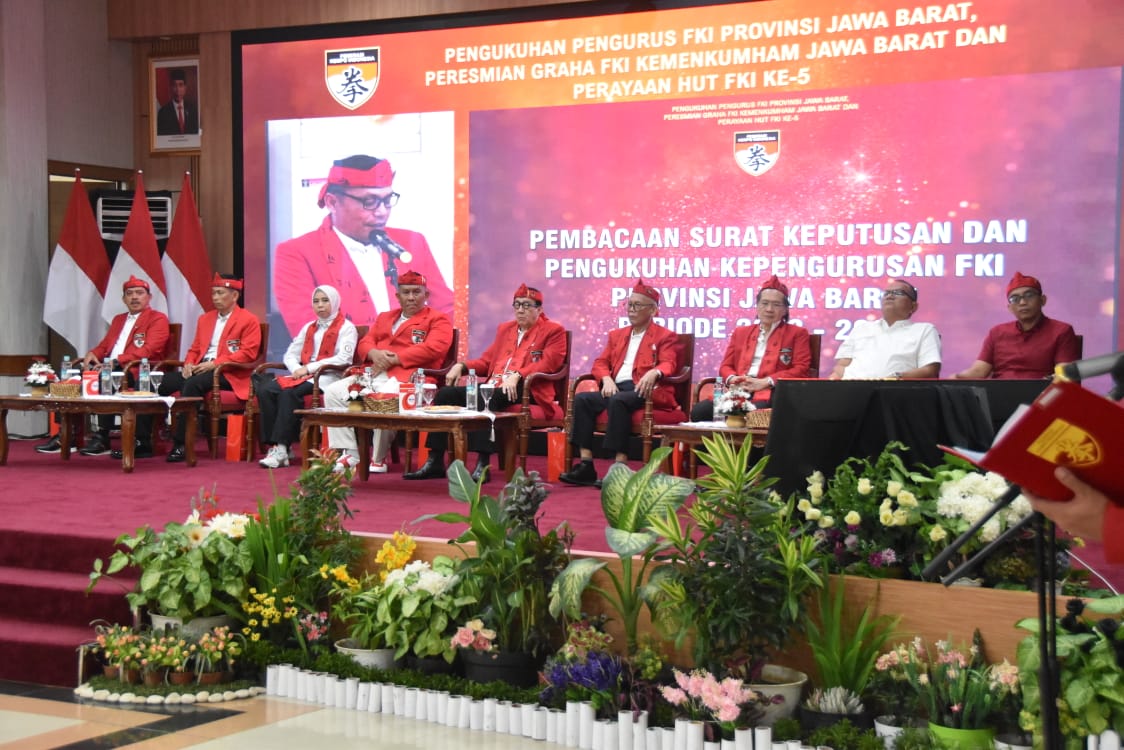 Lapas Cikarang Kelas II A, Hadiri Peresmian 52 Graha FKI yang digelar  Menkumham RI