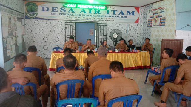 Untuk Mendorong Peningkatan PAD, Pemerintah Desa Air Itam Adakan Lelang Lebak Lebung, Sungai, Danau dan Suak
