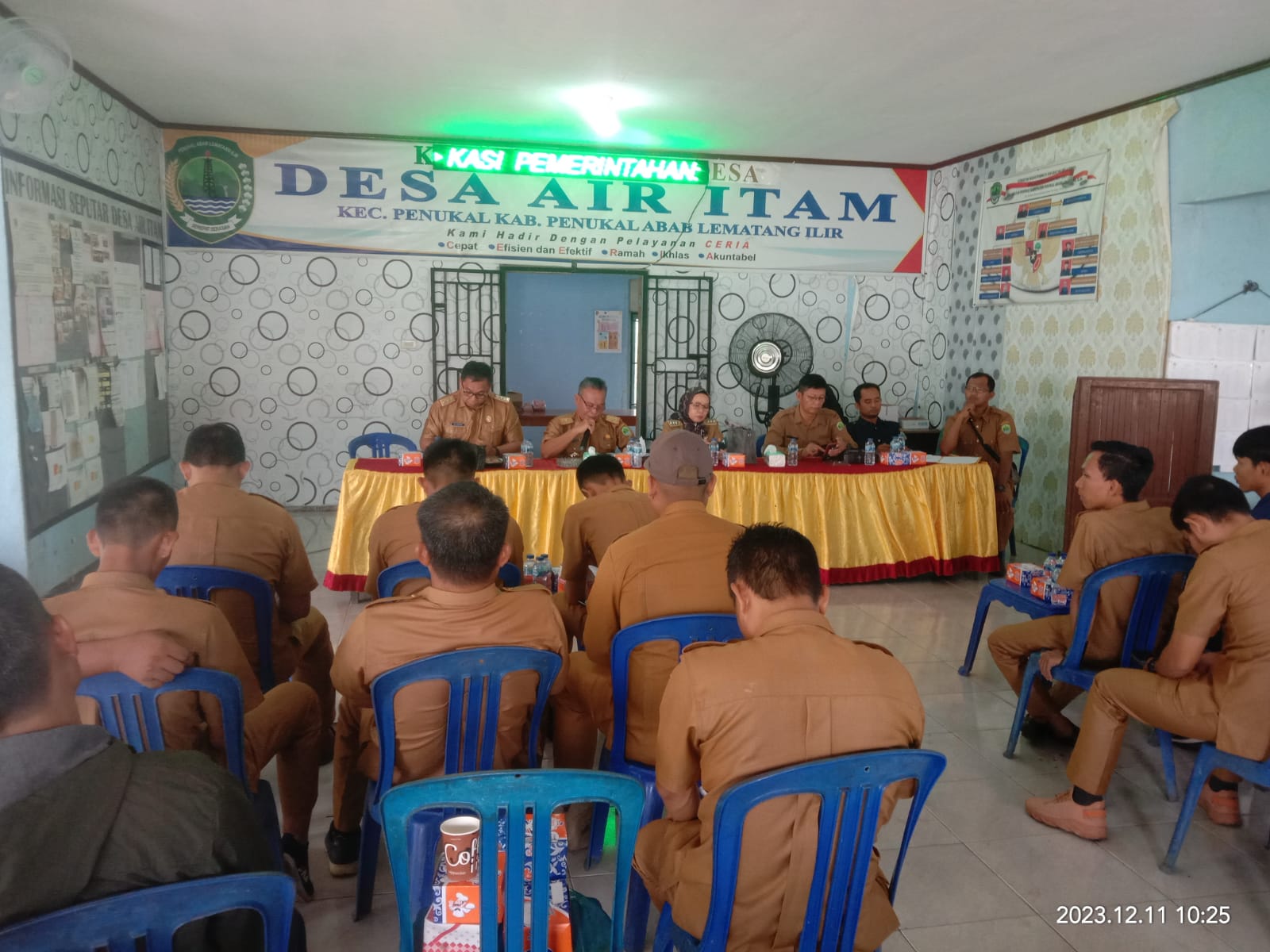 Untuk Mendorong Peningkatan PAD, Pemerintah Desa Air Itam Adakan Lelang Lebak Lebung, Sungai, Danau dan Suak