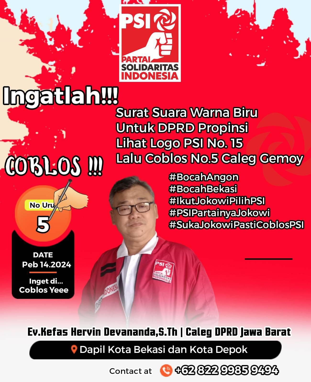 Ev. Kefas Hervin Devananda, S.Th. Geser Paradigma Politik: Misi Berani, Visi Revolusioner untuk Jawa Barat