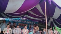 Kapolsek Tanah Abang IPTU Darmawansyah, SH.MH Memeriahkan Penutupan Perkemahan Akhir Tahun (PERATA) ke V Kwartir Ranting Kecamatan Tanah Abang