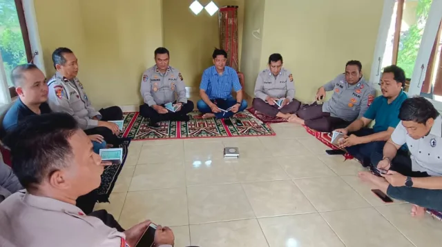 Untuk Menjaga Keimanan Polsek Tanah Abang Gelar Binrohtal