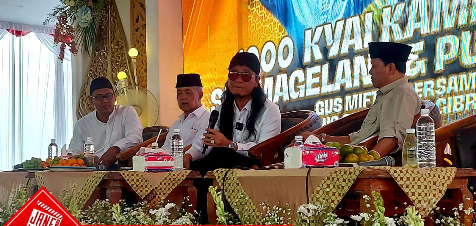 Silaturahmi Kebangsaan,  Gus Miftah 1000 Kiai Kampung Bersama Prabowo Gibran di Komplek Yayasan Taruna Muslim Indonesia