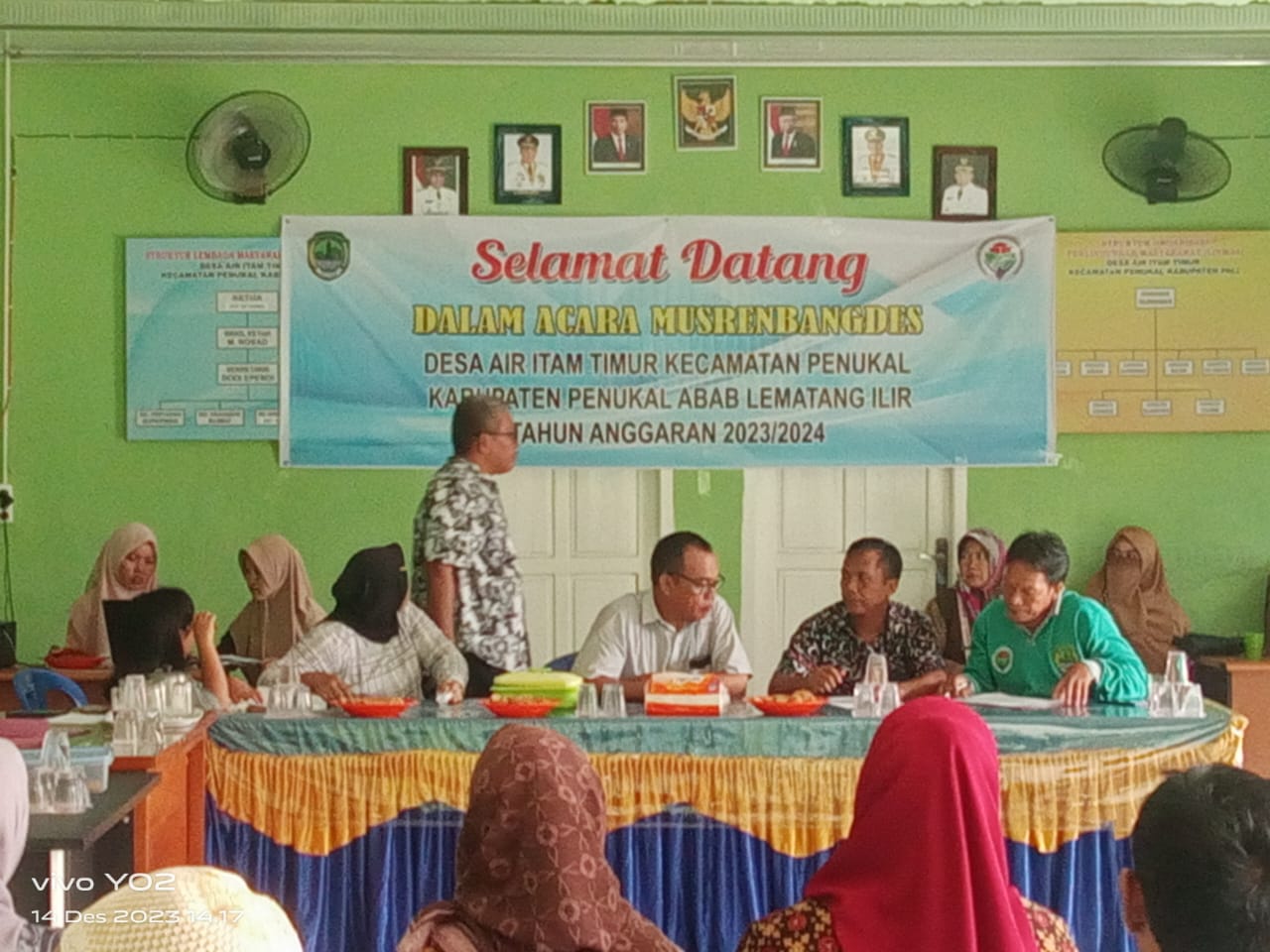 Untuk Menyerap Aspirasi Masyarakat, Pemerintah Desa Air Itam Timur Gelar Kegiatan Musrenbangdes