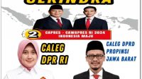 Target 200.000 suara di kabupaten Bogor, caleg DPR RI Nurita Hayatin bergandengan dengan H. Cecep Gogom caleg DPRD Provinsi Jawa Barat.