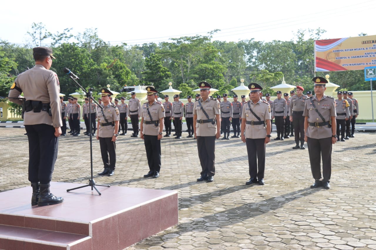 Kapolres PALI, AKBP Khairu Nasrudin, S.I.K., M.H.,Pimpin Langsung Sartijab