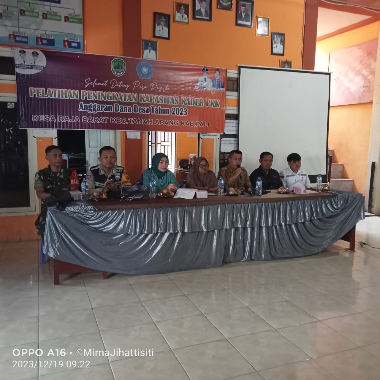 Polsek Tanah Abang Hadiri Pelatihan Peningkatan Kapasitas Kader PKK