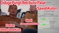 Hebat, Kades dan Sekdes Belum Tersentuh Pungli Retribusi Pasar Sawahkulon Ludes Buat Ngopi dan Wifi