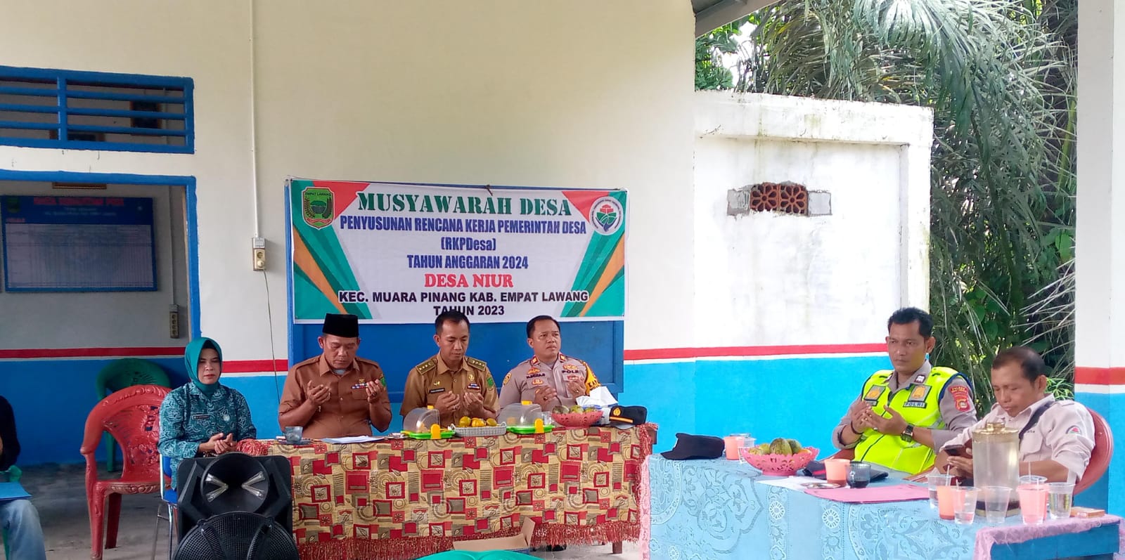 Kepala Desa Niur Gelar (Musdes) Penyusunan Rencana Kerja Pemerintah Desa Tahun Anggaran 2024