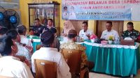 Polsek Tanah Abang Menghadiri Kegiatan Musyawarah Penetapan Anggaran Pendapatan Belanja Desa (APBDes) 2024 Muara Sungai
