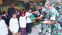Sambut HUT Kodam jaya/Jayakarta Ke 75 Dandim 0509 Kabupaten Bekasi Bagikan Santunan Kepada Ratusan Anak Yatim-Piatu