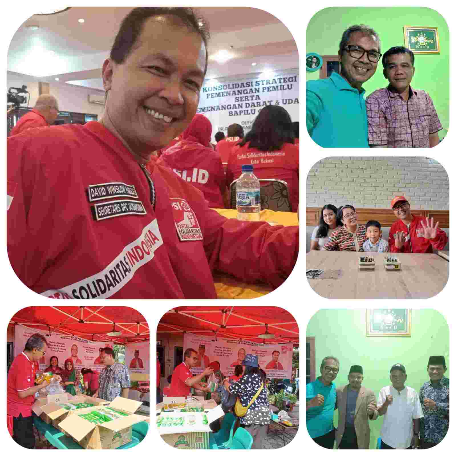 David Winslow Pardede Caleg PSI Dapil IV Kota Bekasi, Jika Terpilih di DPRD Kota Bekasi Prioritaskan  Pendidkan